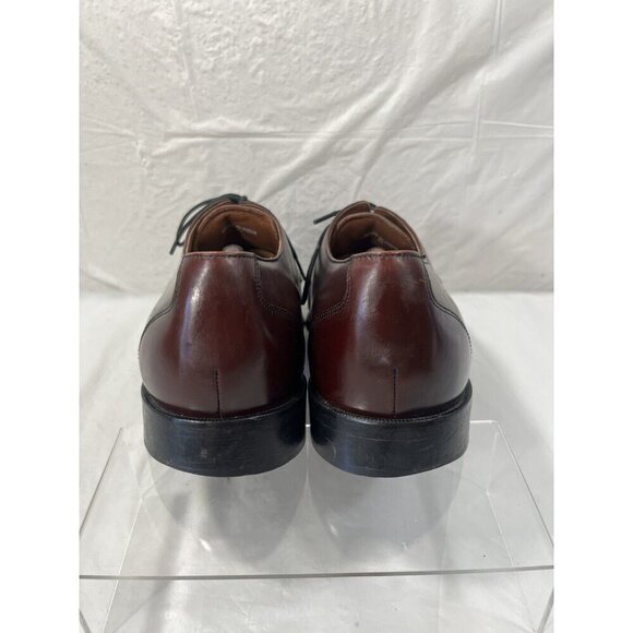 Bostonian Mens cherry Leather 10 W  style 20339 Lace Up  oxfords - Picture 9 of 14